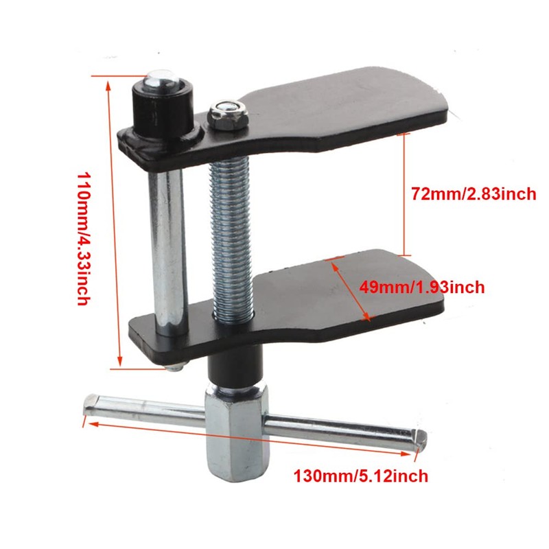 Baceyong Carbon Steel Car Disc Brake Pad Spreader Separator, Durable,