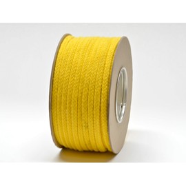 10M - Everlasto 10mm Coloured Cotton Magicians Rope - Available in 31 Colours (Daffodil Yellow)
