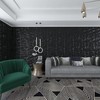 Art3d 3D Paneling Textured 3D Wall Design, Black Diamond, 19.7"