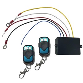 Wireless Winch Controller - Car Off-Road Winch Remote Control - 12V 24V Car Wireless Winch Electric Remote Control, Multifunctional Winch Control Kit for Truck and Off-Road Car