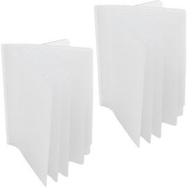 Wallets Set of 2 Clear Premium Quality Wallet Insert from (Trifold 6 Page)