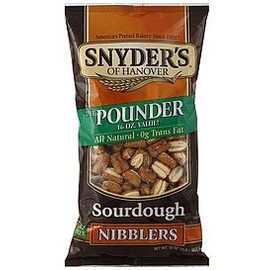 Snyder's of Hanover "The Pounder" Sourdough Pretzel Nibblers 16 Oz. ( 2 Pack)