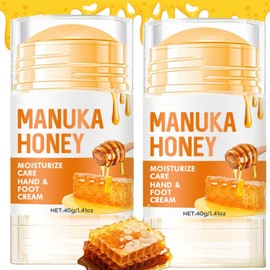 2PCS Honey Foot Cream - Cracked Heel Repair - Intensive Moisturizing Hand & Foot Cream for Very Dry Skin - For Women & Men