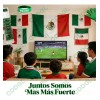 Kit Fiesta Mundial México 2026: Bandera, Bufanda, Gafas, Pintura y
