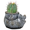 Classic Home and Garden Cement Buddies Animal Planter - Cute