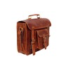Jaald Leather Messenger Bag Laptop Case Office Briefcase Gift For