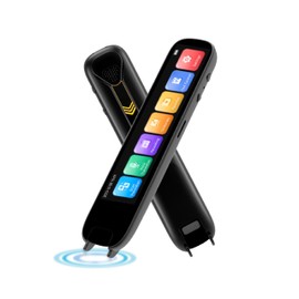Scan Reader Pen for Dyslexia - Translator Pens Real-Time Supports Speech & OCR Text Excerpt, Smart Voice, Multi-Languages Offline & Online Reading Scanner for Professionals, Travelers, Students