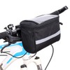 Nicear Bicycle Handlebar Cooler Bag - Waterproof, Reflective Strip &
