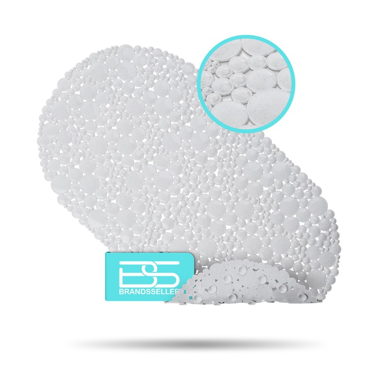 Brandsseller Bath Mat 67 x 37 cm Bath Mat Non-Slip