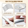 Joyan 15 Pcs Cupboard Handles, Stainless Steel Drawer Handle, Cabinet