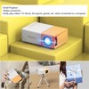 YG300 Pro Small Projector, Portable Film Projector, Home Projector, Compatible