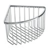 Tatay Krom Corner Storage Basket, INOX/Laton Brass, Silver, One Size