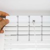 Jetec 2 Inch Valance Clips for Blinds Clear Plastic Valance