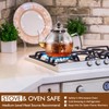 Hiware 1000ml Glass Teapot with Removable Infuser, Stovetop Safe Tea