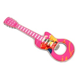 LanHong - Abridor de botellas de guitarra de 2 piezas, abridor de botellas con forma de guitarra para amantes de la música y la guitarra