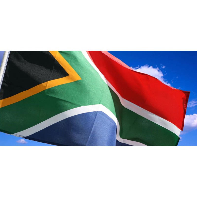 Bandera Pais Sudafrica 1.5m X 90cm South Africa Poliester