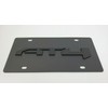 Blacked Out AT4 Emblem Tactical Metal Vanity License Plate with/
