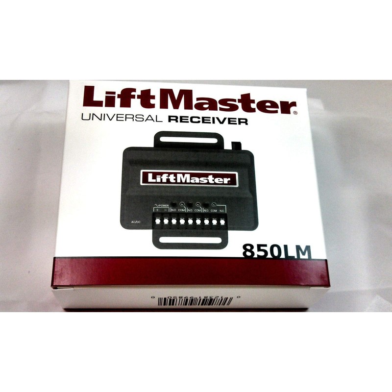 850LM LiftMaster Security+ Gate and Garage Door Opener Universal Receiver…