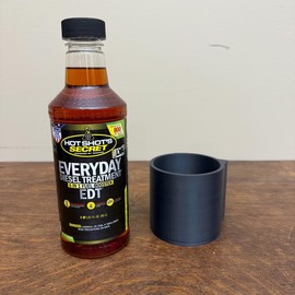 Magnetic Diesel Additive Holders - Hotshot EDT, Archoil, Howe's, Power Service, Stanadyne - Screw Option - UV Resistant - Limited Lifetime Warranty:_Hotshot EDT 32fl oz_Screw