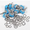 20Pcs SPDT Mini Toggle Switch 3 Pin 3 Position ON/Off/ON