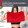 Lashuma Guest Towel, Scarlet Red, Bath Textiles, Linz Terry Towel