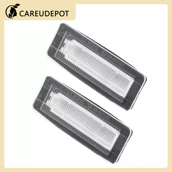 VOCOSTE Car LED License Plate Light Assembly Suit for Smart