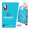 Hippo Sak 13 Gallon Blue Recycling Bags with Handles