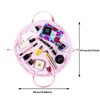 Portable Cosmetic Bag with Drawstring, Cosmetic Bag, Large Makeup Bag,