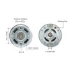 ChgImposs 2PCS 775 DC Motor 12-24V 12000RPM Large Torque Micro