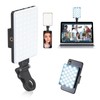 Portable LED Selfie Lights with Front & Back Clip, High