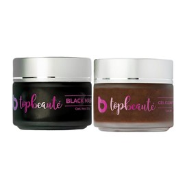 Kit Skincare Regenerativo Gel De Limpieza Y Mascarilla Facial Acido Hialuronico  Gel Exfoliante Cascara de Nuez, Avena y Colgeno  Black Mask - 120g - 