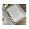 Jindizi Trading Card Sleeves, 10 Pcs A5 Binder Sleeves Clear
