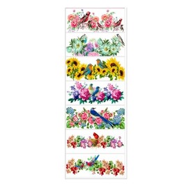 Lot of 2 x 7 Easter Egg Decoration Thermo Heat Shrink Sleeve Wraps Pysanka for 14 Easter eggs
