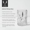 Viski Crystal Cocktail Mixing Glass - Cocktail Pitcher Mixing Glass