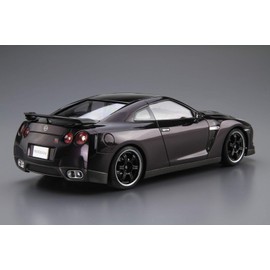 Aoshima Bunka Kyozai (AOSHIMA) 1/24 The Model Car No. 35 Nissan R35 GT-R Spec-V 2009 Plastic Model
