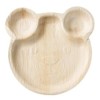 Eco Leaf 10 Disposable Palm Leaf Plates | 9" Teddy