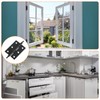 sourcing map 2Pcs 2 x 0.91 Inch Door Hinge Solid