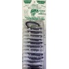 Kelly Striper plastic worm *NEW* Purple/White Stripe *card of 12