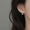 Bow Small Hoop Earrings for Women Teen Girls Bow Hoop