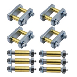 Trailer Shackle Upgrade Kit Heavy Duty for CRE3000 / Stock/Equaflex 2.25" Shackles # UO12-016