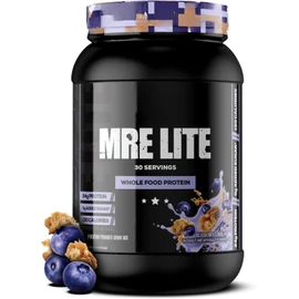 MRE LITE Whole Food Protein Powder | 24g Protein from Animal Based Whole Foods | Whey Free, High Protein, No Added Sugar, Easy to Digest, Low Carb | 30 Servings, 2LB (Blueberry Cobbler)