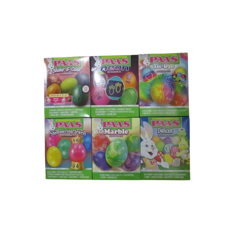 Paas Easter Egg Decorating Kit Food Safe Coloring Eggs Dye
