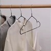 ‌Stainless Steel Heavy Duty Hangers - Non-Slip Rubber Coated, Space