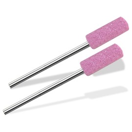 Corundum Stone Grinder Ceramic Grinder Nail Cutter Manicure Nail Bit Grinder Cutter Attachment Nail Care Grinder Ceramic Cutter for Working Around the Nail (Model 10)