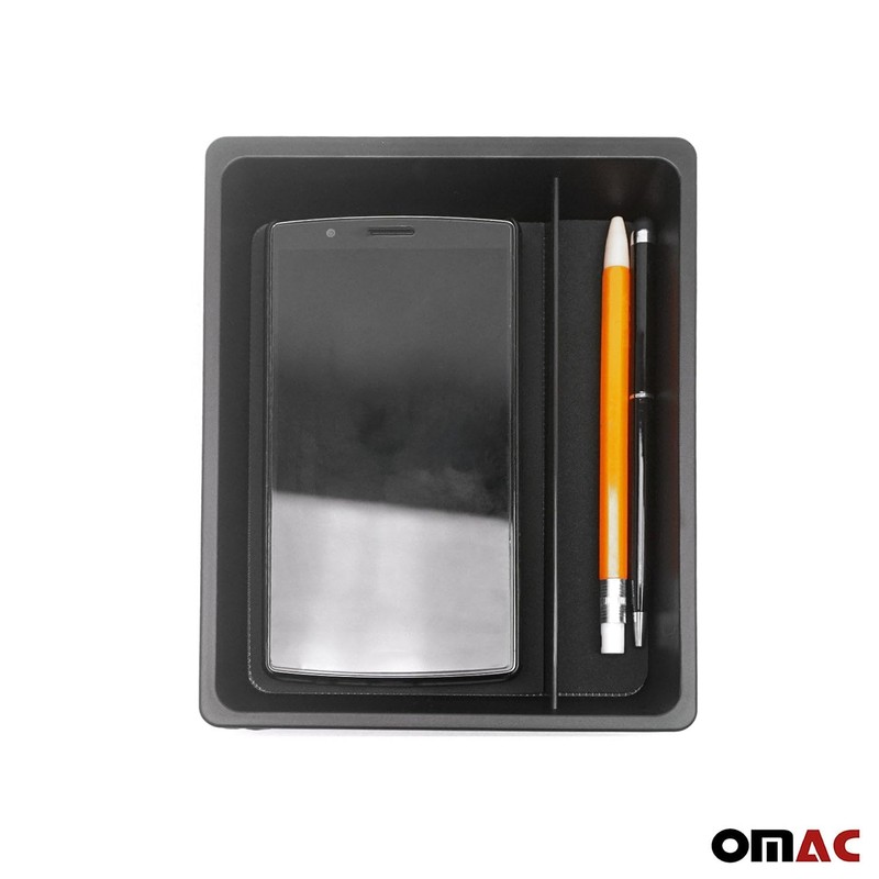 OMAC Center Console Armrest Storage Tray for VW Tiguan 2012-2017