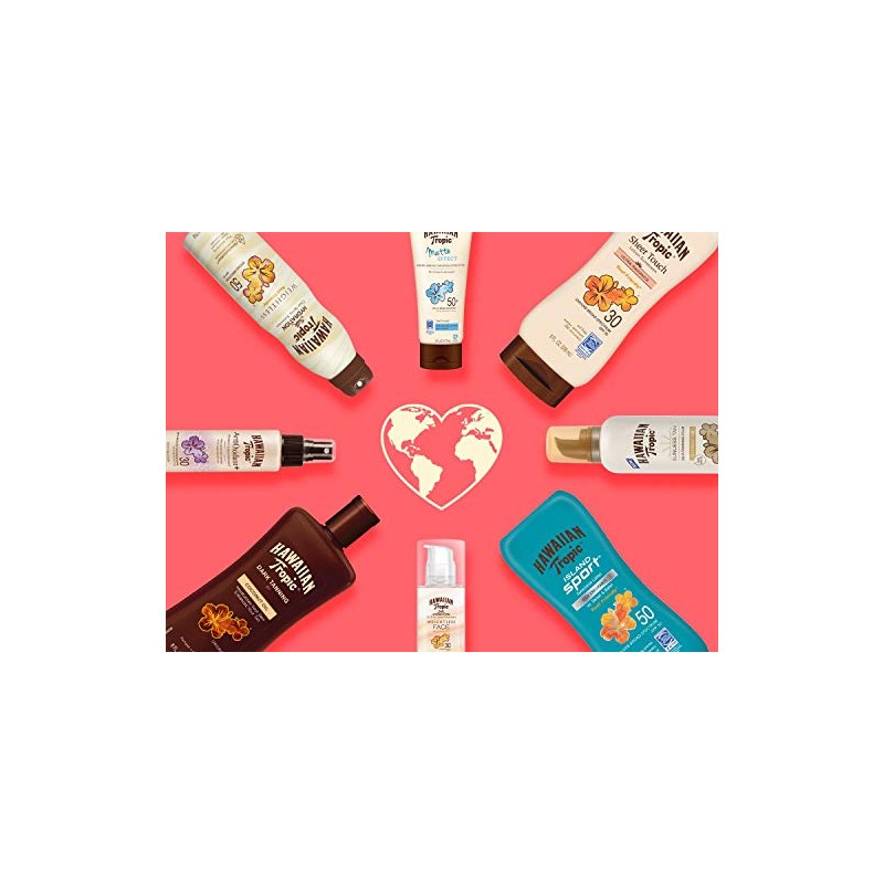 Hawaiian Tropic Sensitive Skin Spf50 Face Sun Locion 60Ml