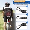 CXWXC Bicycle Handlebar Stem - Adjustable Aluminium Alloy Handlebar Riser