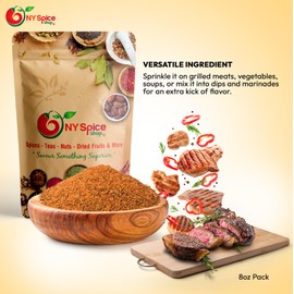 NY Spice Shop Dry Ajika Seasoning Powder - 4 Ounce Adjika Everything Seasoning - Ajika Georgian Seasoning Blend & Spices for Georgian Food - Traditional Georgian Dry Spices for Grilled Chicken