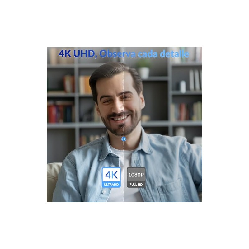 Cámara Web 4K con Sensor Sony, Enfoque automático PDAF, 1080P