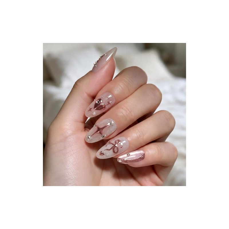 Paquetes de 6 (144 piezas) | Uñas postizas reutilizables |